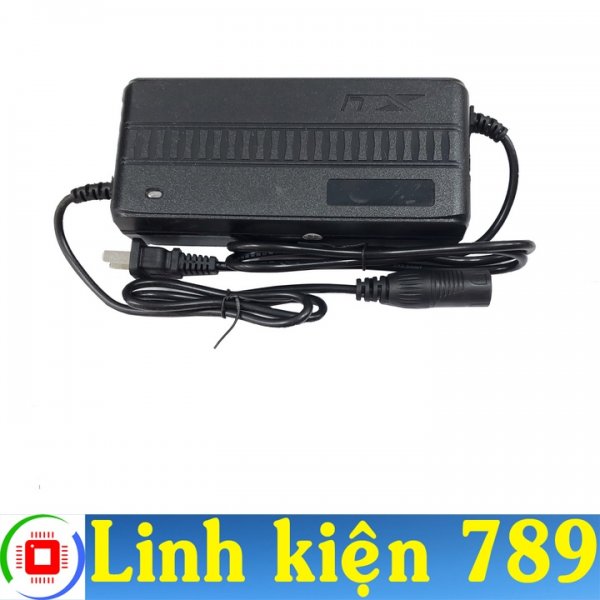 Sạc ắc quy 48V Pin Lithium 13S 3.7V 54.6V 2A tự ngắt khi đầy